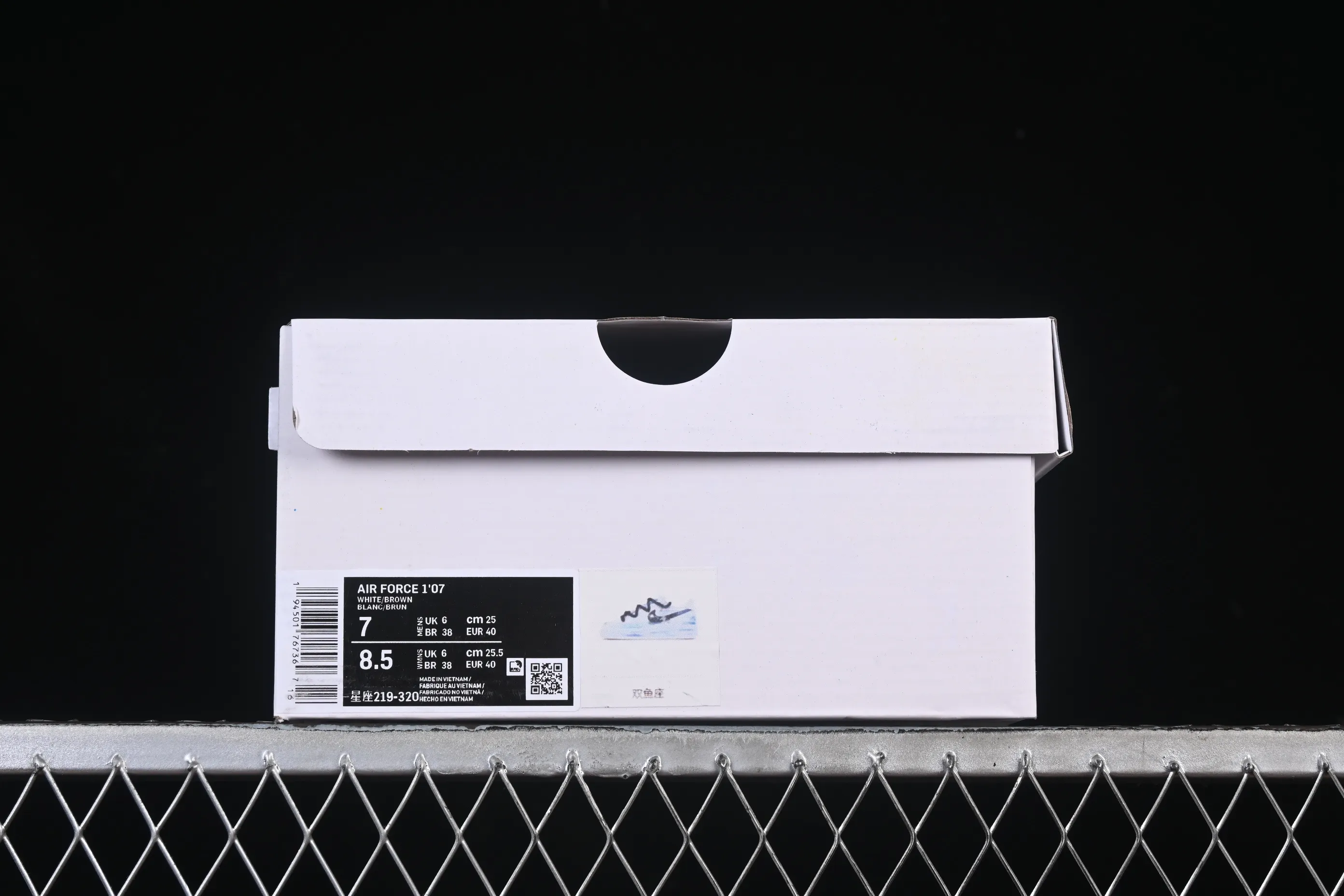 All categories Nk Air Force 1 Air Force series Nk Air Force 1 Low Air Force low-top Nike Air Force 1'07 Low "Pisces" Hand-painted graffiti twelve constellations series Pisces Air Force One low-top casual sneakers Constellation 219-320